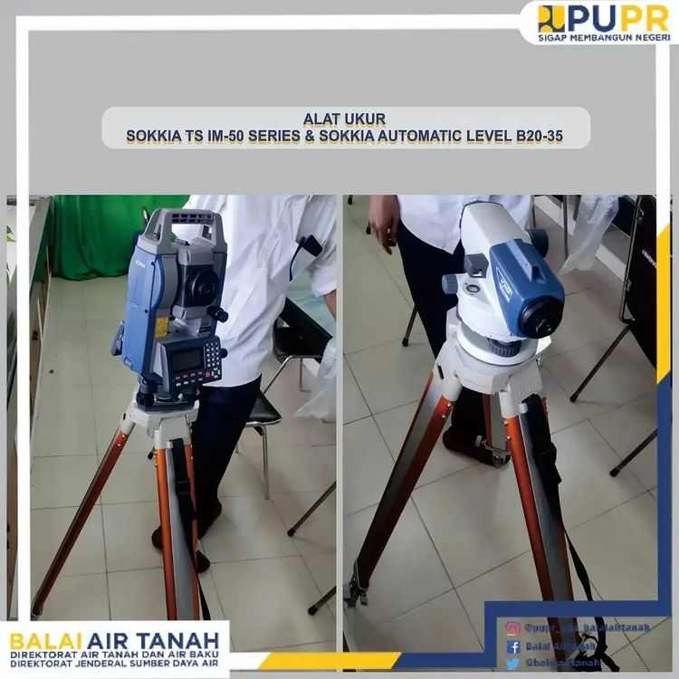 Sokkia TS IM-50 Series dan Automatic Level B20-35