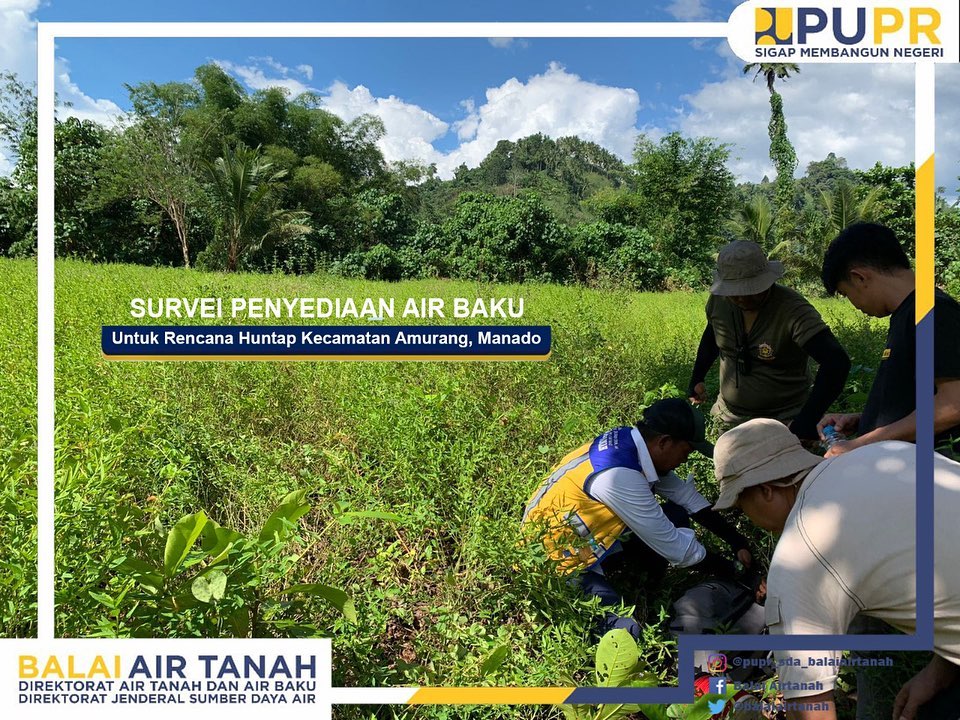 Survei Penyediaan Air Baku Untuk Rencana HunTap Amurang
