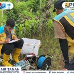 Gambar Pengukuran Geolistrik 1D di wilayah Kabupaten Gunung Kidul DIY